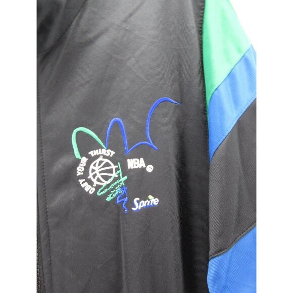 VINTAGE NBA Jacket Large Sprite Starter Promo Basketball Warm Up 90s - Picture 5 of 12